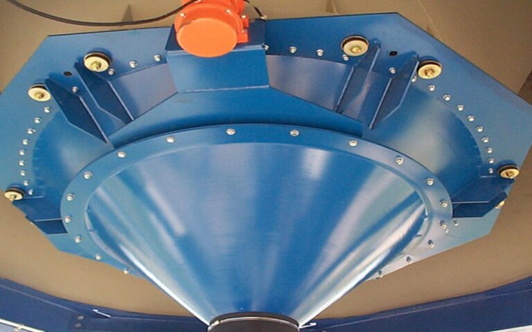 vibrating bin discharger systems